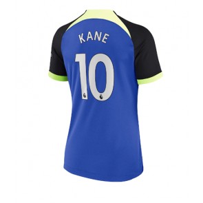 Tottenham Hotspur Harry Kane #10 kläder Kvinnor 2022-23 Bortatröja Kortärmad